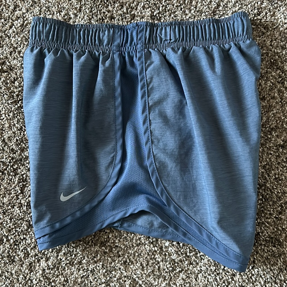 Nike Women’s Dri-fit Running Shorts, XS, Bluish Gray, Great Condition